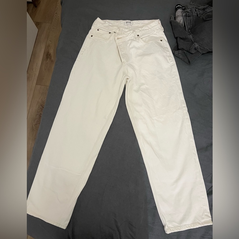 AGOLDE CRISS CROSS WIDE LEG